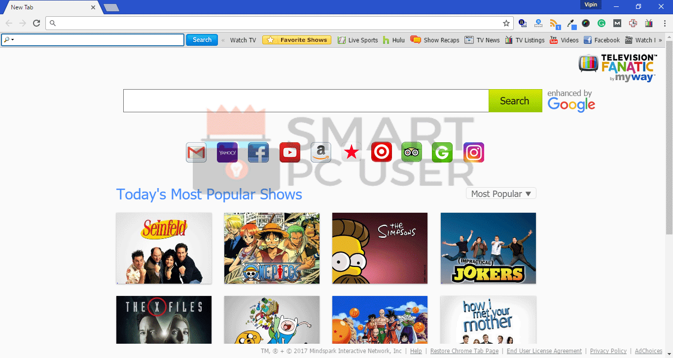 How to Remove Television Fanatic