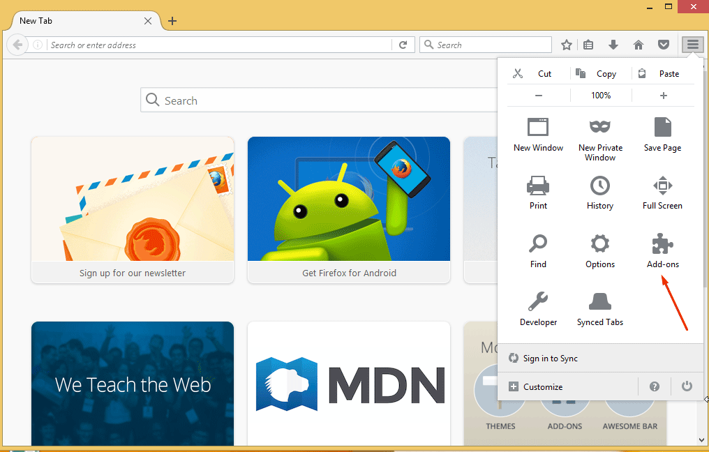 Remove Useless Extension from Firefox 1
