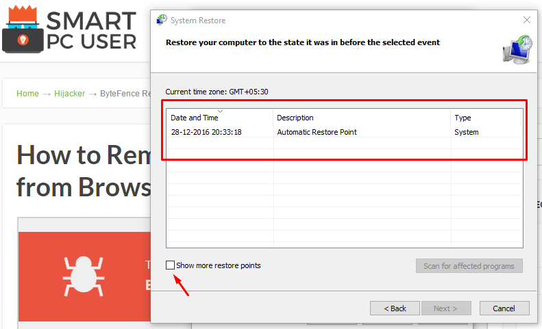 Restore Windows 10 - 4
