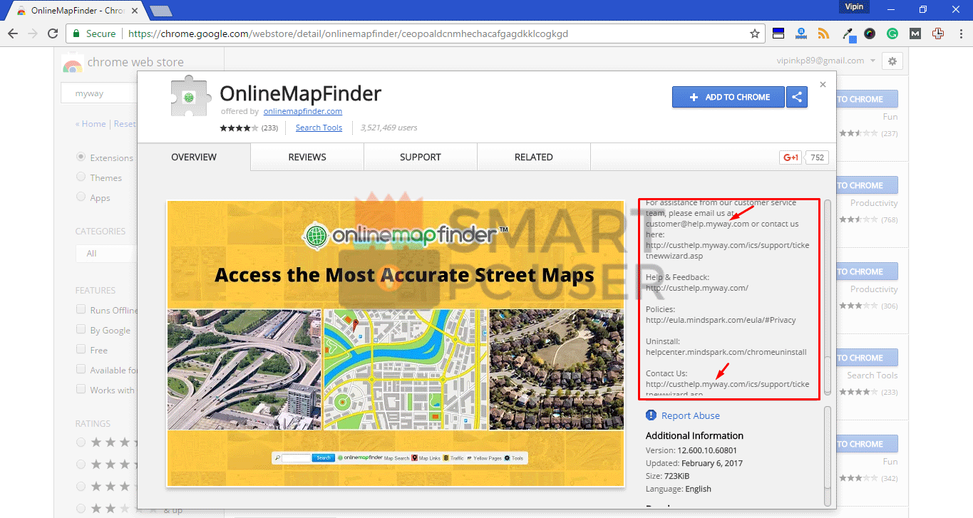 How to Remove OnlineMapFinder