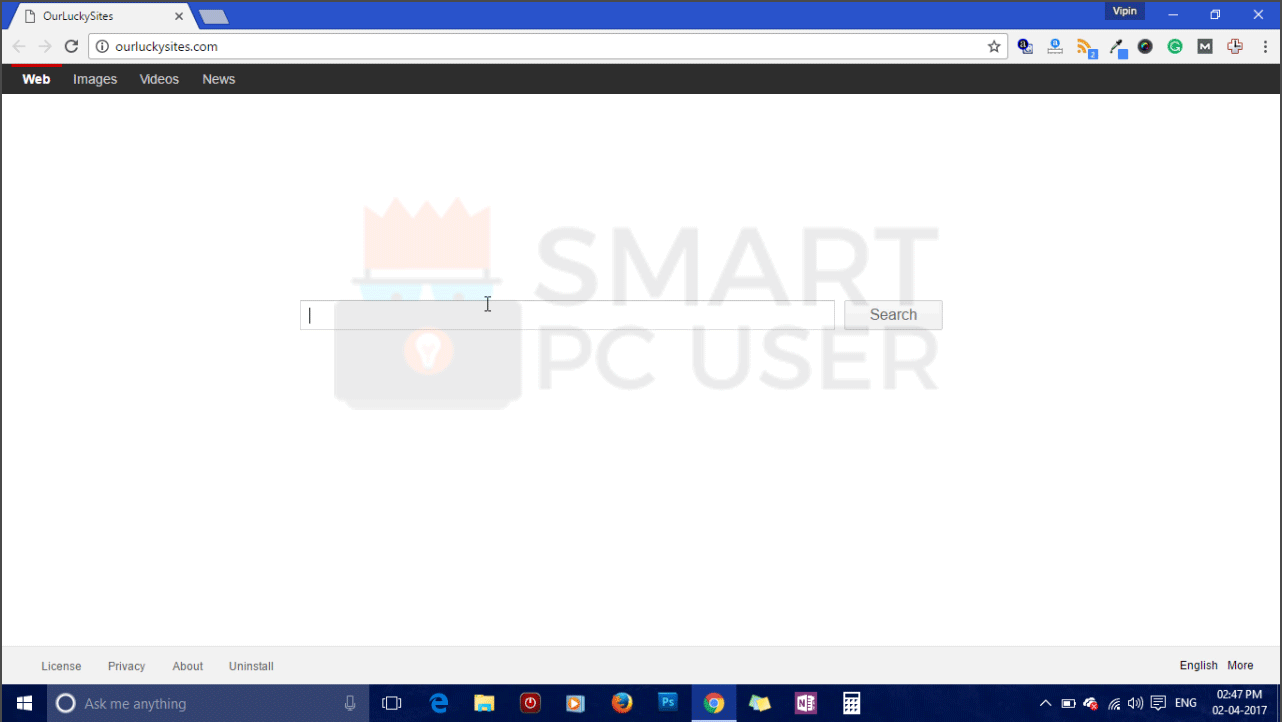 How to Remove Ourluckysites.com
