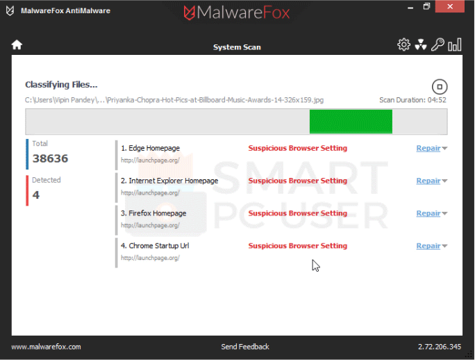 LaunchPage.org Removal Guide